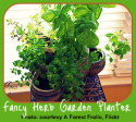 Multiple-Pot for an Indoor Herb Garden Gift